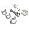 Aplicable a BMW X3 E83 03-10 X5 E53 99-06 cilindro de cerradura de puerta lado izquierdo y derecho 51217035421