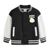 Ropa para Niños y Niñas Chaqueta Forrada de Polar 2025 Nueva Versátil Mediana y Grande Niños Casual Otoño e Invierno Engrosada Uniforme de Béisbol para Niños