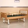Camas de enfermagem multifuncionais para idosos, camas de balanço simples e duplas para casas de repouso, com aberturas opcionais para comadre, camas médicas do fabricante original, personalizáveis