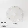 Base Giratória Transparente de Acrílico 360 Graus Suporte de Exibição Ornaments Bolo Pequeno Prato Giratório Caixa de Biscoitos Modificação