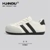 Zapatillas de Entrenamiento Retro Alemanas Globales para Mujer 2026 Nueva Primavera Versátiles para Viajar Casuales Zapatos de Mujer Suela Suave Cómodos Tenis Blancos