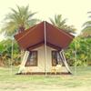 Barraca de Camping ao Ar Livre Camping Camada Dupla Família Multi-pessoa Cabana Barraca de Camping de Luxo Leve Ogawa 52r Camp