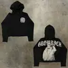 Sudadera con capucha para hombre Y2K Harajuku Hip Hop Estampado Gráfico de Dibujos Animados Pullover Moda Casual Holgada Sudaderas Hombre