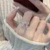 Anillo Geométrico Asimétrico de Plata de Ley 925 para Mujer Ins 2025 Nuevo Diseño de Nicho Sentido del Diseño Anillo Elegante para el Dedo Índice
