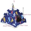 Tienda para pájaros loros NC mascota se puede colgar lona algodón Nido nido cálido tela nido nido para dormir suelo colgar nido para pájaros