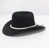Mini sombrero de vaquero de peluche para gato mascota, sombrero para fiesta de mascotas, sombrero pequeño de fieltro nuevo, estilo vaquero para cachorro