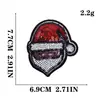 Jiu Shao Série de Natal bordado adesivos de pano Cartoon Natal Elk Snowflake Patch Sequins computador bordado patch