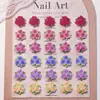 Decorações Populares Sanshenghua para Unhas Acessórios Pequenos de Resina Flor DIY Brincos Presilhas de Cabelo Acessórios 3D Usáveis para Unhas