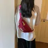 Bolso de pecho para mujer japonés y coreano, bolsa de ciclismo ligera impermeable de nailon, bolso de hombro casual para exteriores para teléfono, monedero, riñonera de moda