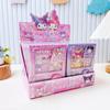Caderno Máquina Gashapon Kuromi Coração de Menina Página para Colorir Divertida Livro Mecânico Papel de Anotação Criativo para Crianças Presente