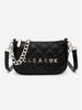 Bolso Pequeño Bordado Romboidal para Mujer 2024 Nuevo Popular Texturizado Estilo Occidental Bolso Bandolera Cadena Un Solo Hombro Axilar Bolso Cuadrado Pequeño