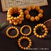 Pulsera de cera de abejas de segunda generación, cera vieja esmerilada, de un solo círculo, fluorescente, flotante en agua salada, popular, recomendación de fabricantes, pelo lacio