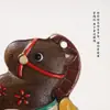 Accesorios de Caballo Pintados por Ambos Lados de Sándalo Morado, Accesorios DIY de Madera de Águila, Adornos de Madera de Palisandro Original Estilo Sándalo Barbie