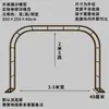 Suporte de Flores de Ferro Pérgola de Treliça para Plantas Jardim Villa Varanda Suporte para Plantas Clematis Externo Rosa Uva Suporte Arco