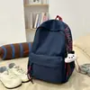 Mochila Versátil de Color Sólido Estilo Bosque Ins Campus Gran Capacidad para Cartas Viajes Diarios para Estudiantes de Secundaria