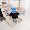 Colgantes de peces geniales, peces flácidos, peces que yacen planos de los residentes de Fondo de Bikini, accesorios para llaveros, chalecos de cama, Año Nuevo