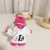 [Solo para Ropa] Conjunto de Ropa de Bebé Estilo Wang Sulong Liso Dragón Bollo Chaqueta y Falda Reemplazo