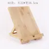 Suporte de Mesa para Celular Feito de Bambu, Ângulo Ajustável, Suporte Recarregável, Suporte Preguiçoso para Celular