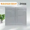 Fogão Vidro Temperado Auto-instalação Sem Perfuração Armário de Porta com Moldura Painel de Porta de Armário Adesivo