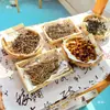 Área de Arte del Té para Jardín de Infantes Creación Ambiental Estante de Almacenamiento de Tejido de Bambú Estilo Chino Nuevo Área de Juego de Roles del Salón Área de Artes y Manualidades Creativas Estante de Exhibición