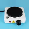 Estufa Eléctrica de 500W Estufa Eléctrica Pequeña de 1000W para Preparar Café y Té, Cafetera Moka, Parrilla Aislada, Estufa de Tubo de Calefacción