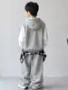 Conjunto de roupa de outono para meninos, estilo primavera e outono, nova coleção 2026, para crianças de tamanho médio e grande, moletom esportivo e estiloso, moderno e legal para o outono