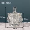 Recipiente para cera de té, vela transparente para una hora, taza, frasco para vela de aromaterapia, taza vacía, recipiente casero, taza redonda, botella, candelabro