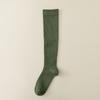 Calcetines de mujer otoño e invierno medias al por mayor calcetines de compresión para pantorrilla calcetines deportivos de tenis para exteriores de mujer calcetines de golf de color sólido