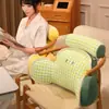 Almohada Lumbar de Cuadros Dopamina, Cojín de Cama, Respaldo Suave para Cabecera, Cojín de Soporte Lumbar para Mujeres Embarazadas, Esterilla para Dormir de Lado, Cojín de Sofá