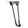 Soporte de mesa de metal de gran venta transfronteriza, pata de soporte para mesa de centro, escritorio de computadora, soporte de pata de mesa plegable para acampar al aire libre