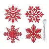 Transfronterizo Nuevo 10cm Decoraciones Plástico Nieve Artificial Decoración Árbol de Navidad Suministros Navideños Colgante Fabricante Lote