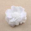 Nueva tela con borde quemado, flor hecha a mano, joyería de bricolaje, accesorios para el cabello, flor artificial, accesorios de horquilla, flor elástica, punto de flor
