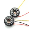 Soquete de luz traseira de carro suporte de lâmpada de freio soquete de luz traseira de fio único soquete de luz traseira de fio duplo soquete de luz traseira de fio único soquete de luz traseira de fio duplo