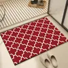Alfombrilla Acolchada de Barro de Diatomeas para Inodoro y Baño Absorbente Antideslizante Muy Absorbente Secado Rápido Alfombrilla para Entrada del Hogar