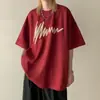 Camiseta Blanca de Manga Corta para Hombre 2026 Nuevo Verano Juvenil Marca de Tendencia Holgada Casual Camiseta de Media Manga Cuello Redondo Ropa para Hombre