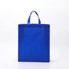 Bolsa no tejida bolsa tridimensional impresión a color LOGO bolso de mano personalizado bolsa de compras publicitaria en stock venta al por mayor bolsa no tejida