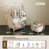 Caja de almacenamiento de lápiz labial a prueba de polvo, caja de escritorio para cosméticos, con tapa, estilo Ins avanzado, estante de almacenamiento de lápiz labial con esmalte de labios