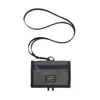 Bolsa Pequeña Plegable Ligera para Exteriores Bolsa Colgante para Identificación Bolso de Tarjetas Casual para Hombre Control de Acceso para Autobús Portatarjetas de Comida Bolso Colgante para Monedas en el Cuello