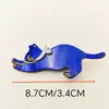 Pinza para el Cabello de Gato Estilo Japonés y Coreano con Cielo Estrellado Soñador para la Parte Posterior de la Cabeza, Linda Pinza para el Cabello de Gato para Niñas y Niños, Accesorio de Gato de Alta Gama para el Cabello