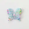 Accesorios para Pasador de Pelo con Lazo Grande de Tela DIY Lentejuelas Perla Mariposa Accesorios para el Cabello Decoraciones para Ropa Accesorios