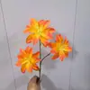 Tecido Impresso em 3D Pequenas Lírios Flores Artificiais para Casamento, Decoração de Fundo de Hotel, Arte Floral, Materiais Florais Quentes Vendidos Transfronteiriços