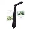 Jk Camisa de Etiqueta Negra Decoración Estilo Japonés Estilo Preppy Holgazán Libre Ropa de Soltero Pajarita Estudiante Femenina Masculina dk Atado a Mano