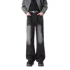 Jeans Vintage Lavados Estilo Callejero Americano Transfronterizos para Hombre, Pantalones Casuales Nuevos de Primavera y Otoño, Pantalones Largos Rectos de Pierna Ancha Sueltos