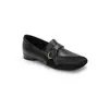 Zapatos de Mujer Retro de Tacón Bajo Boca Profunda Suela Suave 2026 Verano Nuevos Cuadrados Casuales Ligeros con Retazos Zapatos Planos de Cuero Pequeños para Mujer