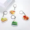 Llaveros acrílicos personalizados, con diseños de caricaturas y anime, logotipos, escudos escolares y pequeños colgantes; también disponible como regalos de aniversario escolar