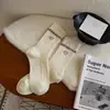 Calcetines Meilade para mujer de otoño e invierno hasta la pantorrilla, calcetines de algodón absorbentes de sudor y resistentes al olor, calcetines largos lindos sin costuras, calcetines apilables estilo coreano