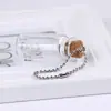 Cadena de Bolas Metálicas de 2.4 mm Cadena de Cuentas Onduladas Cadena para Llaves Cadena para Etiquetas Cadena para Colgar Material de Bricolaje Accesorios para Joyería Fabricante Stock Disponible
