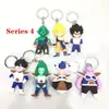 Popular Anime Dragon Ball Z Llavero de Silicona Periférico Dragon Ball Super Universo Lindo Colgante Accesorios Goku