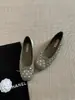 Zapatos planos de suela blanda, diseño único, de lunares, con punta poco profunda para mujer, nueva colección primavera/otoño 2026, con detalle de lazo, zapatos de noche