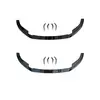 Adecuado para 17-20 Audi Rs3 Surround con Labio Frontal Pintado en Negro, Pala Frontal, Labio Inferior, Cuchillo de Viento Modificación al por Mayor